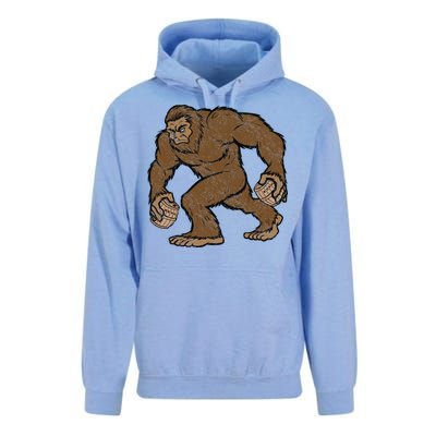 Sasquatch Bigfoot With Beer Kegs Unisex Surf Hoodie