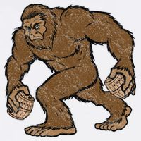 Sasquatch Bigfoot With Beer Kegs Garment-Dyed Sweatshirt