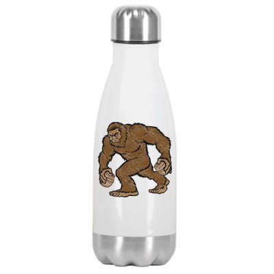 Sasquatch Bigfoot With Beer Kegs Stainless Steel Insulated Water Bottle