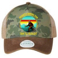 Sasquatch Drinking Team Drink Till You Believe Legacy Tie Dye Trucker Hat