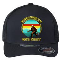 Sasquatch Drinking Team Drink Till You Believe Flexfit Unipanel Trucker Cap