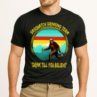 Sasquatch Drinking Team Drink Till You Believe Performance Shirt