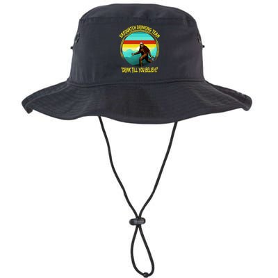 Sasquatch Drinking Team Drink Till You Believe Legacy Cool Fit Booney Bucket Hat