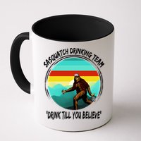 Sasquatch Drinking Team Drink Till You Believe Mug