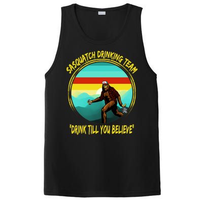 Sasquatch Drinking Team Drink Till You Believe PosiCharge Competitor Tank