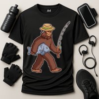 Sasquatch Gone Fishing Performance Shirt