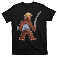 Sasquatch Gone Fishing T-Shirt