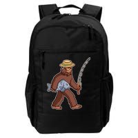 Sasquatch Gone Fishing Backpack
