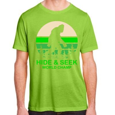 Sasquatch Hide And Seek World Champion Adult ChromaSoft Performance T-Shirt