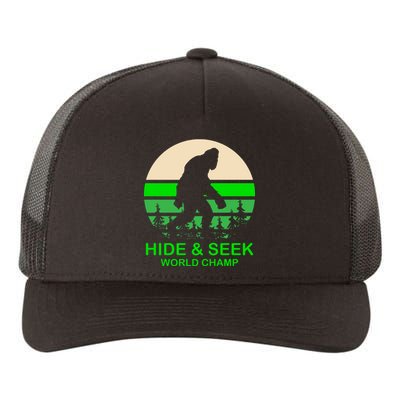 Sasquatch Hide And Seek World Champion Yupoong Adult 5-Panel Trucker Hat