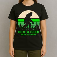Sasquatch Hide And Seek World Champion T-Shirt