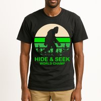 Sasquatch Hide And Seek World Champion Tall T-Shirt