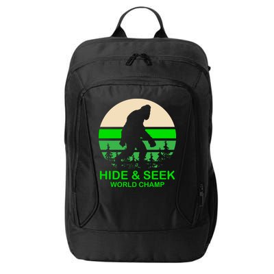 Sasquatch Hide And Seek World Champion City Backpack
