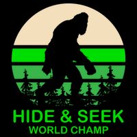 Sasquatch Hide And Seek World Champion 7-Panel Snapback Hat