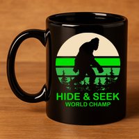 Sasquatch Hide And Seek World Champion 11oz C Handle Ceramic Mug