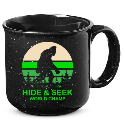 Sasquatch Hide And Seek World Champion 15oz Campfire Ceramic Mug