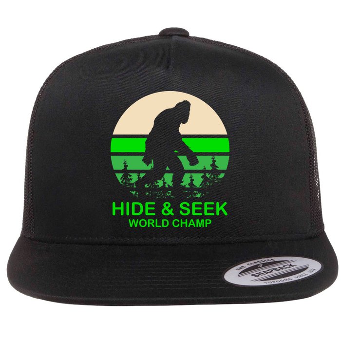 Sasquatch Hide And Seek World Champion Flatbill Hat