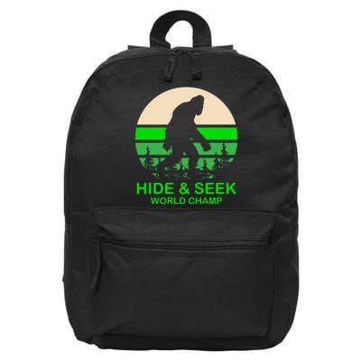 Sasquatch Hide And Seek World Champion 16 in Basic Backpack