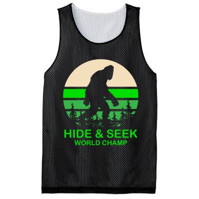 Sasquatch Hide And Seek World Champion Mesh Reversible Basketball Jersey Tank