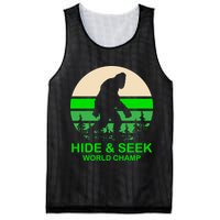 Sasquatch Hide And Seek World Champion Mesh Reversible Basketball Jersey Tank