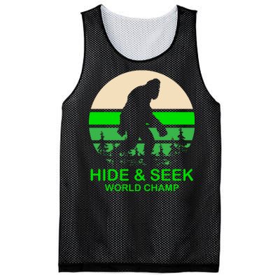 Sasquatch Hide And Seek World Champion Mesh Reversible Basketball Jersey Tank