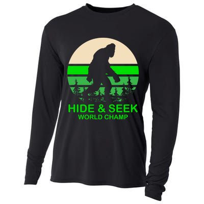 Sasquatch Hide And Seek World Champion Cooling Performance Long Sleeve Crew