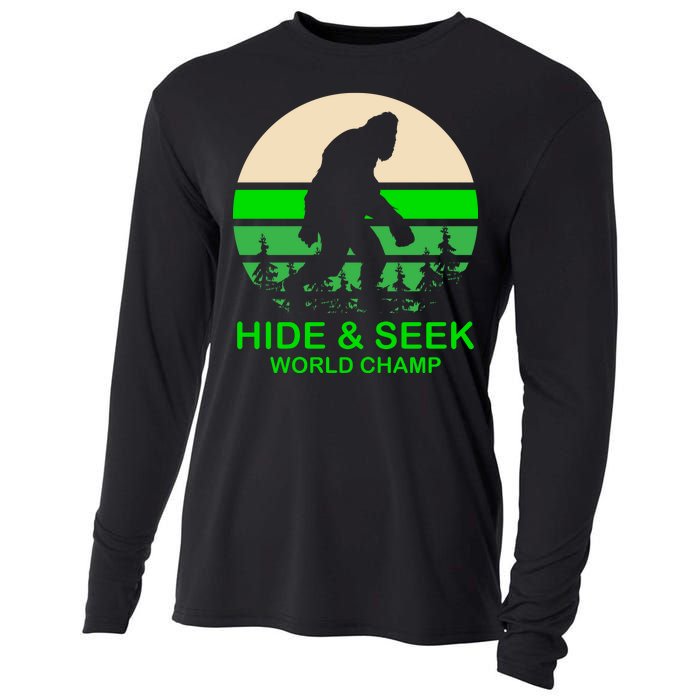 Sasquatch Hide And Seek World Champion Cooling Performance Long Sleeve Crew