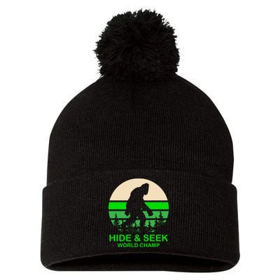 Sasquatch Hide And Seek World Champion Pom Pom 12in Knit Beanie