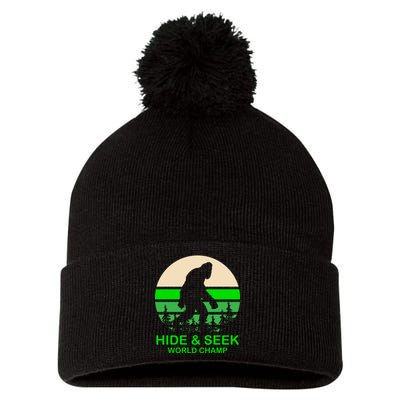 Sasquatch Hide And Seek World Champion Pom Pom 12in Knit Beanie