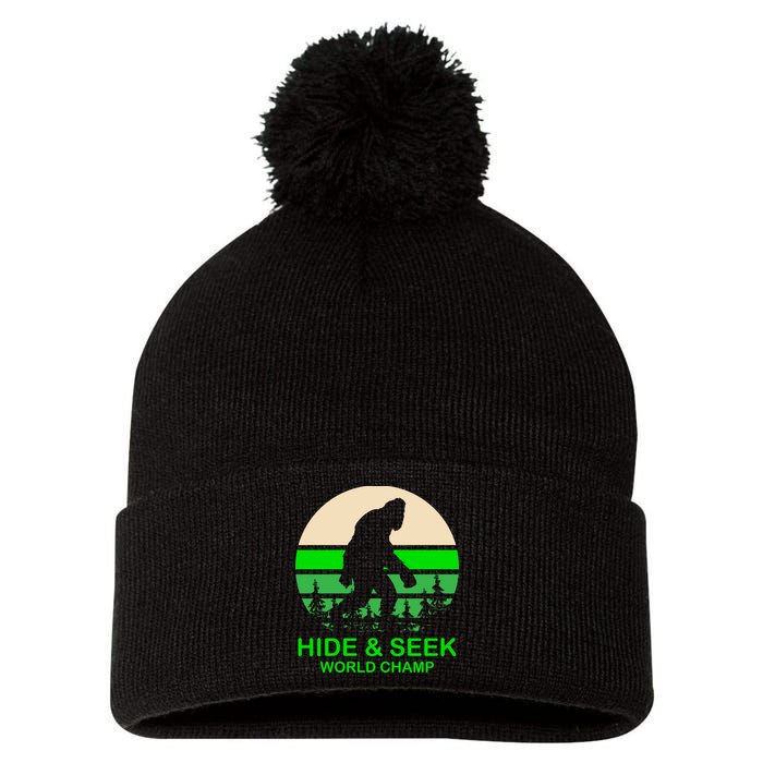 Sasquatch Hide And Seek World Champion Pom Pom 12in Knit Beanie
