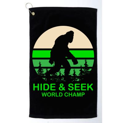 Sasquatch Hide And Seek World Champion Golf Towel