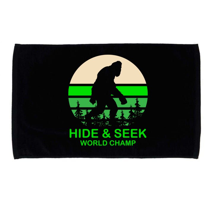 Sasquatch Hide And Seek World Champion Microfiber Hand Towel