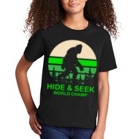 Sasquatch Hide And Seek World Champion Kids T-Shirt