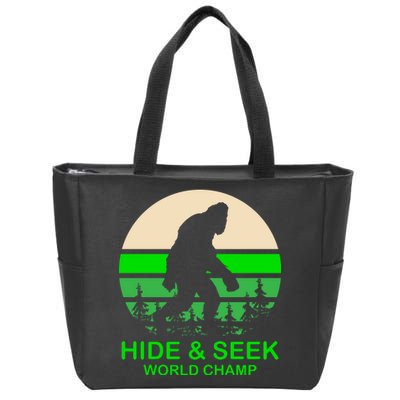 Sasquatch Hide And Seek World Champion Zip Tote Bag