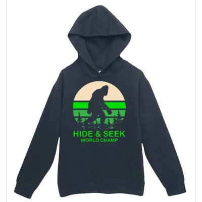 Sasquatch Hide And Seek World Champion Urban Pullover Hoodie