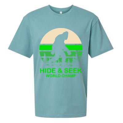 Sasquatch Hide And Seek World Champion Sueded Cloud Jersey T-Shirt