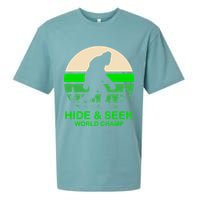 Sasquatch Hide And Seek World Champion Sueded Cloud Jersey T-Shirt