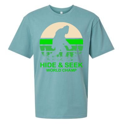 Sasquatch Hide And Seek World Champion Sueded Cloud Jersey T-Shirt