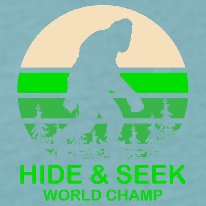Sasquatch Hide And Seek World Champion Sueded Cloud Jersey T-Shirt