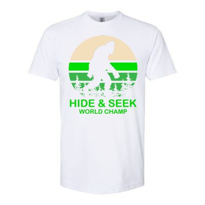 Sasquatch Hide And Seek World Champion Softstyle® CVC T-Shirt