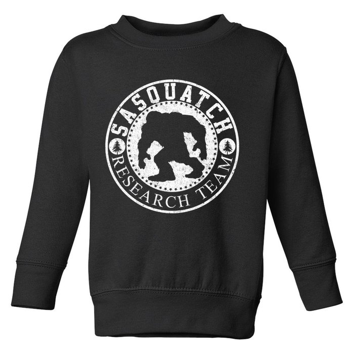 Sasquatch Research Team Toddler Sweatshirt