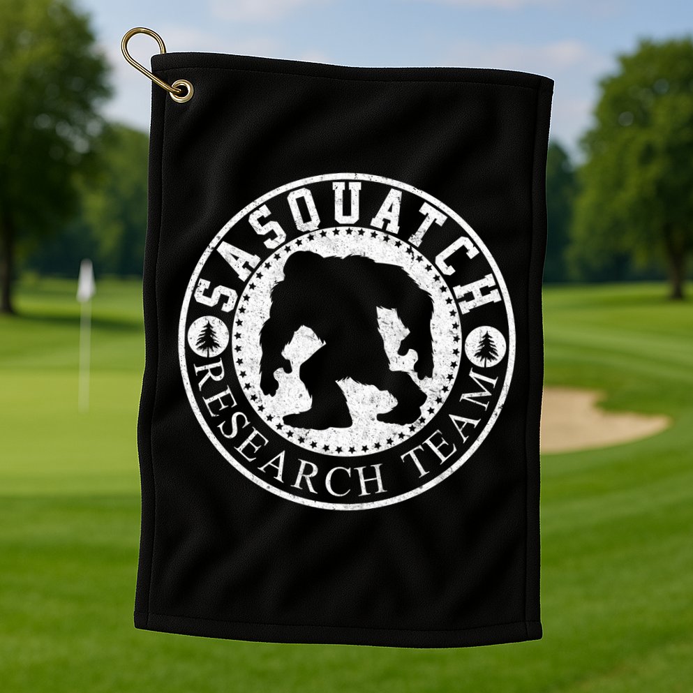 Sasquatch Research Team Golf Towel