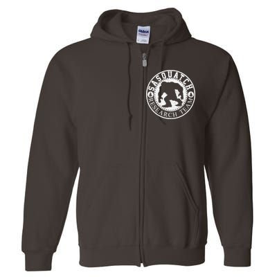 Sasquatch Research Team Full Zip Hoodie