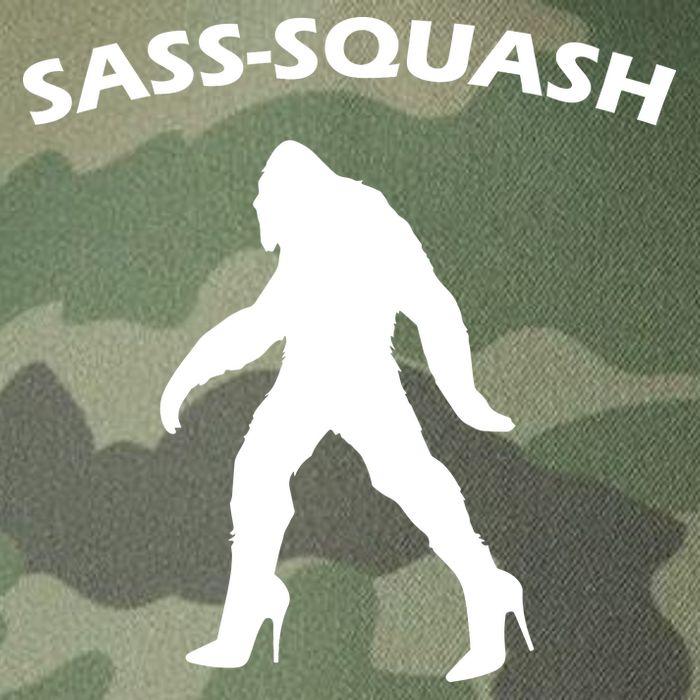 Sass-Squash Sassy Sasquatch Bigfoot Legacy Tie Dye Trucker Hat