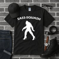 Sass-Squash Sassy Sasquatch Bigfoot Tall T-Shirt