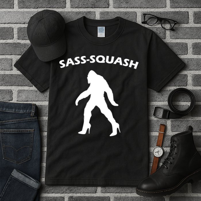 Sass-Squash Sassy Sasquatch Bigfoot Tall T-Shirt