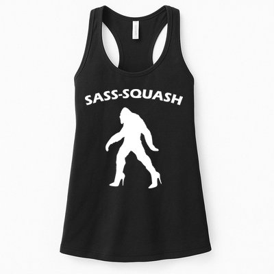 Sass-Squash Sassy Sasquatch Bigfoot Womens Tank Top