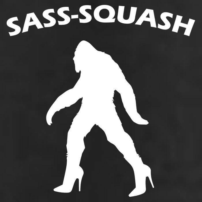 Sass-Squash Sassy Sasquatch Bigfoot Trucker Hat