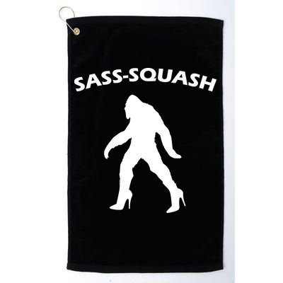 Sass-Squash Sassy Sasquatch Bigfoot Golf Towel