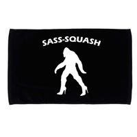 Sass-Squash Sassy Sasquatch Bigfoot Microfiber Hand Towel